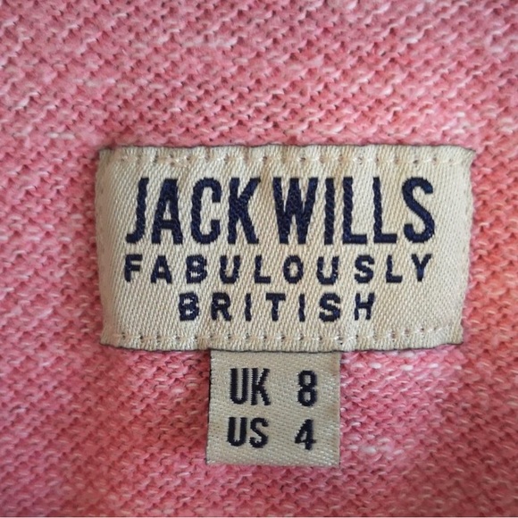 Jack Willis Crewneck Pink Top size 4 - Picture 3 of 6